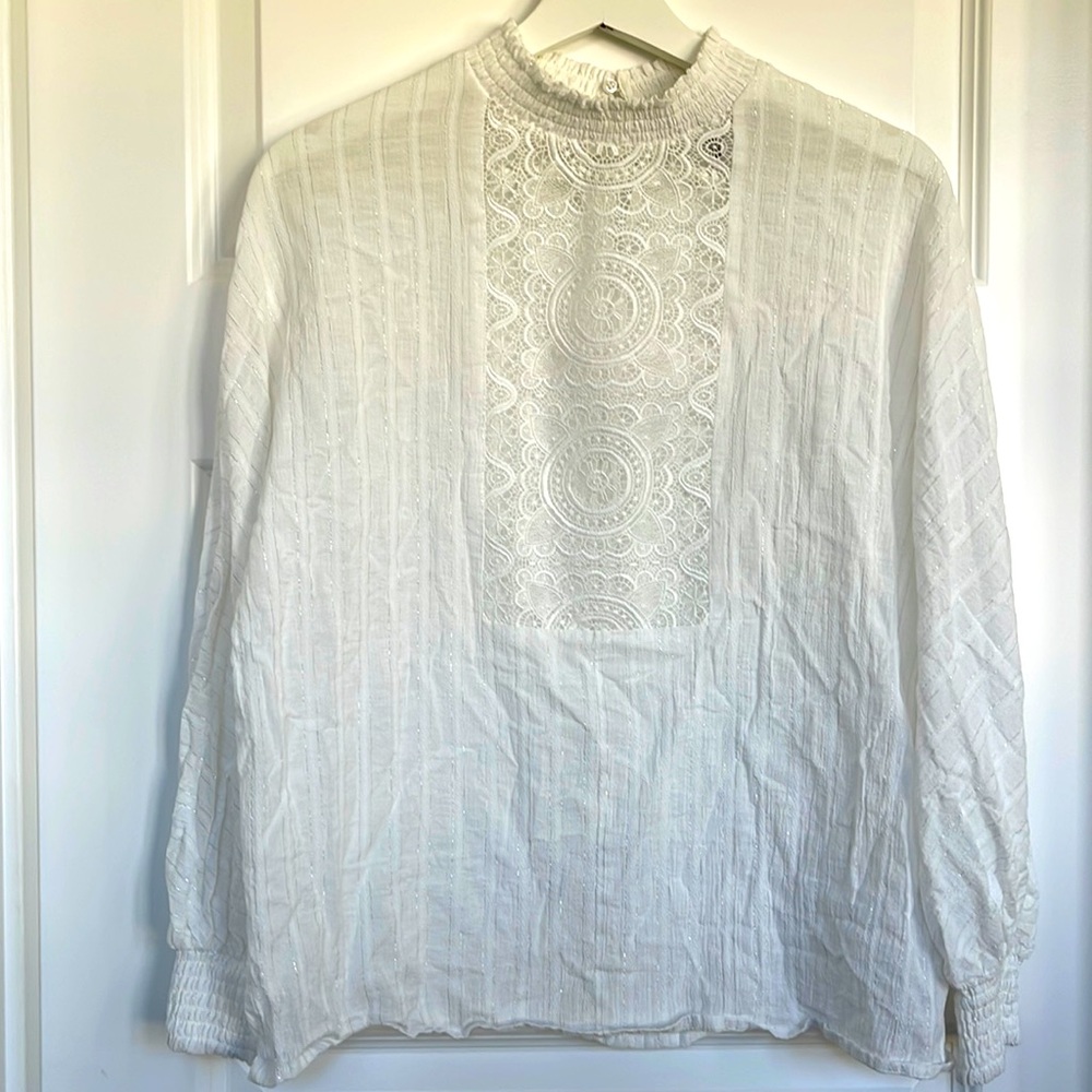 Maje stylish white blouse